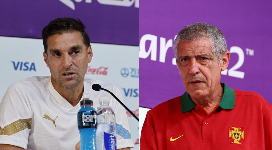 HLV Diego Alonso hy vong se tiep tuc danh bai tuyen Bo dao Nha cua HLV Santos 