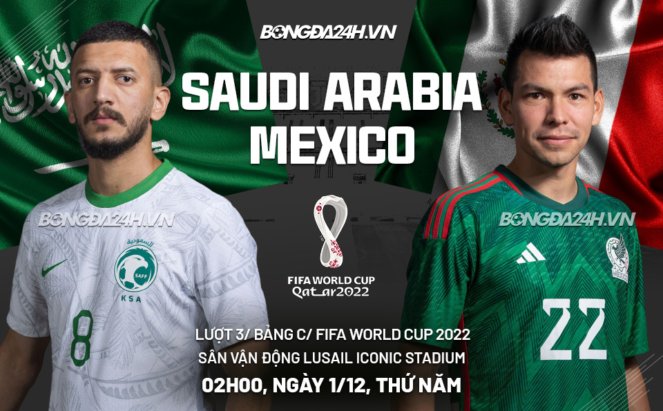 Saudi Arabia vs Mexico bang C