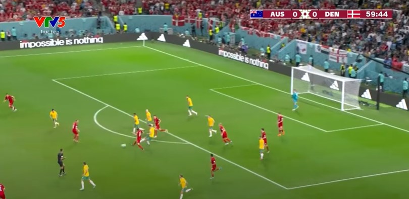 Australia 1-0 Đan Mạch Socceroos thẳng tiến! 2 Australia 1-0 Đan Mạch Socceroos thẳng tiến! 2