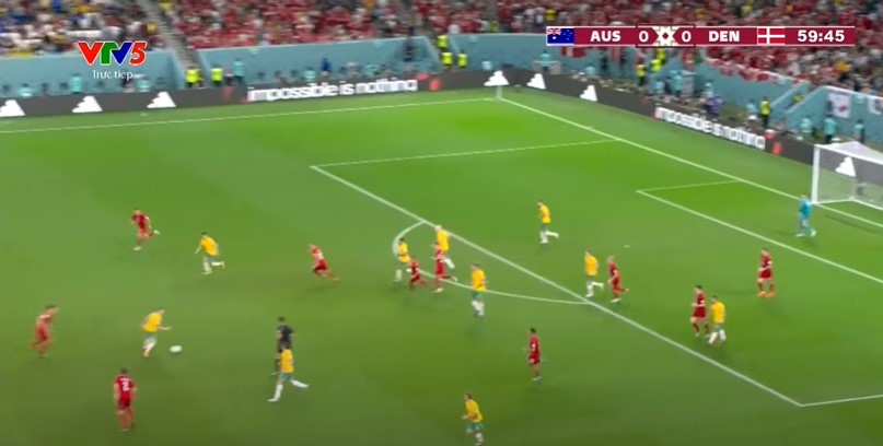 Australia 1-0 Đan Mạch Socceroos thẳng tiến! 3 Australia 1-0 Đan Mạch Socceroos thẳng tiến! 3