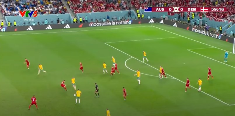 Australia 1-0 Đan Mạch Socceroos thẳng tiến! 4 Australia 1-0 Đan Mạch Socceroos thẳng tiến! 4
