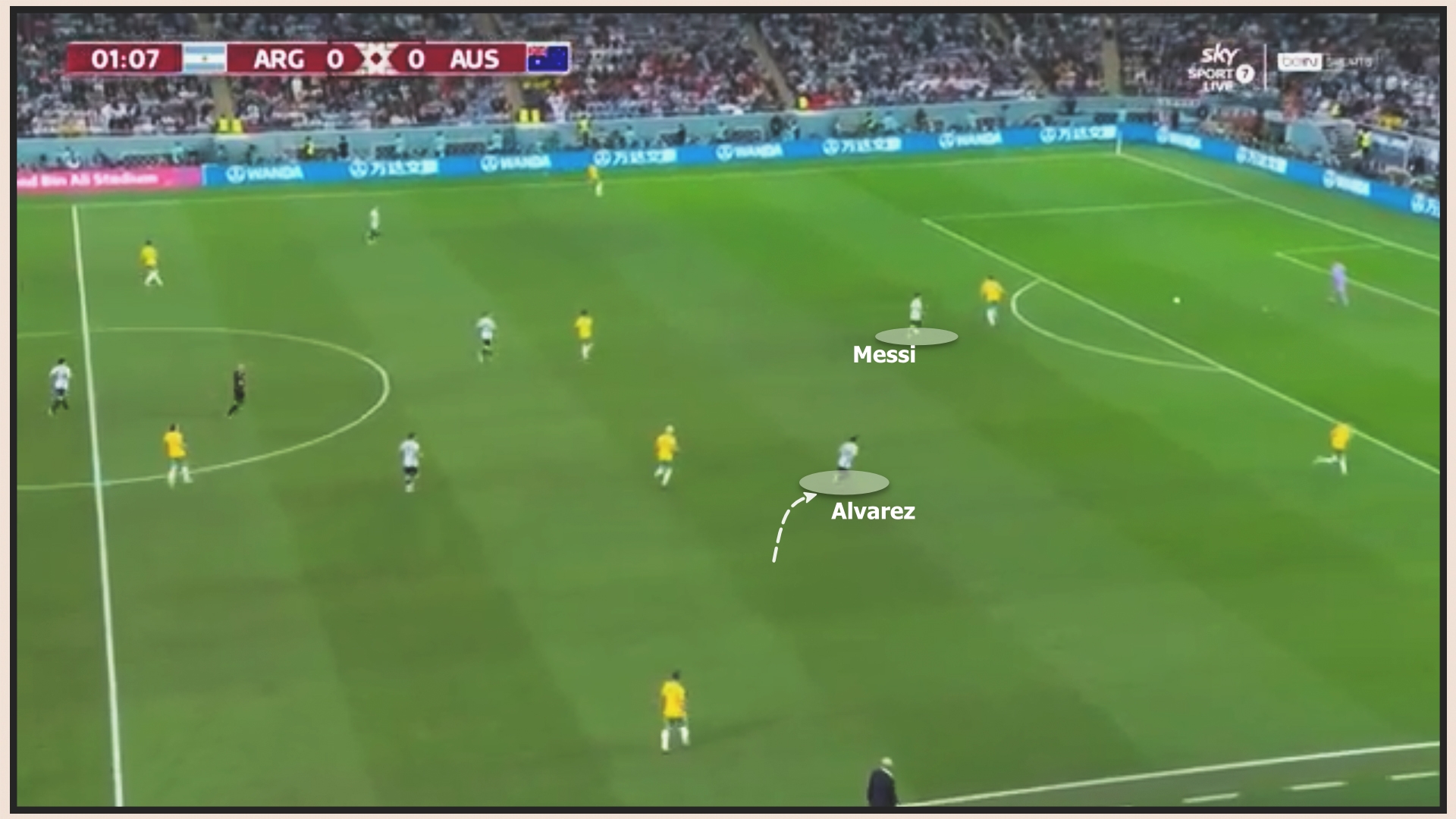 Argentina 2-1 Australia Dấu ấn Julian Alvarez 2