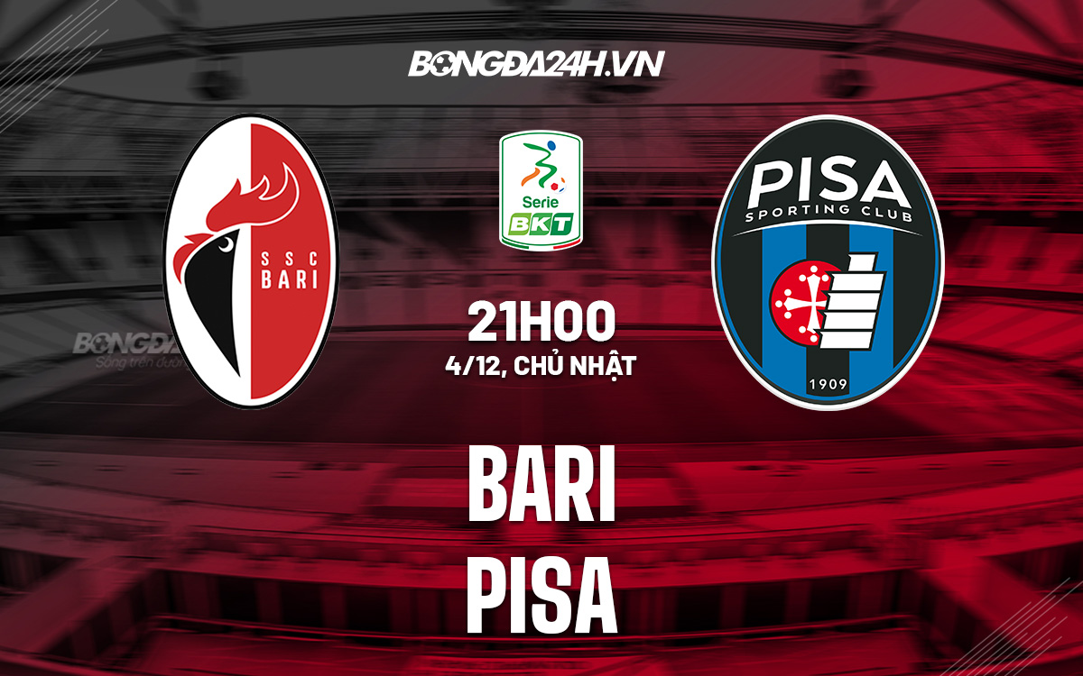 Bari vs Pisa