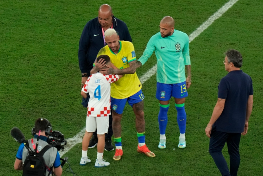 Hình ảnh xúc động nhất trận Croatia vs Brazil 2
