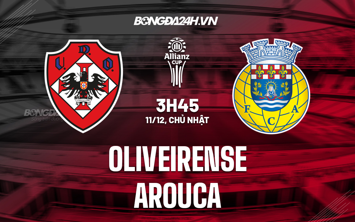 Oliveirense vs Arouca