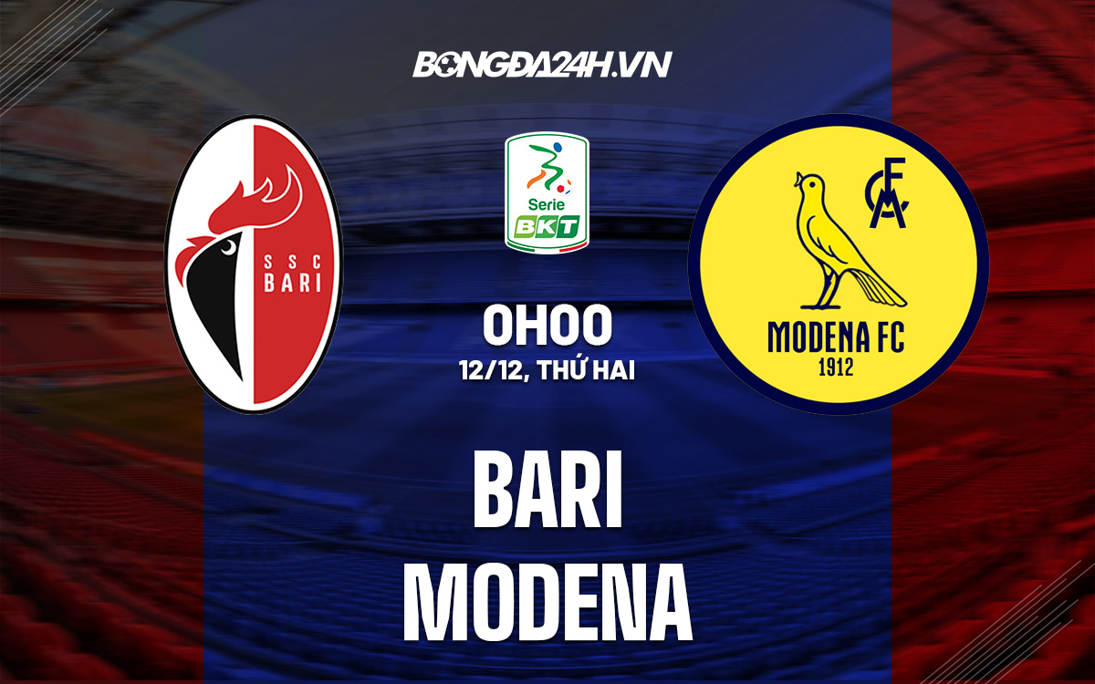 Bari vs Modena
