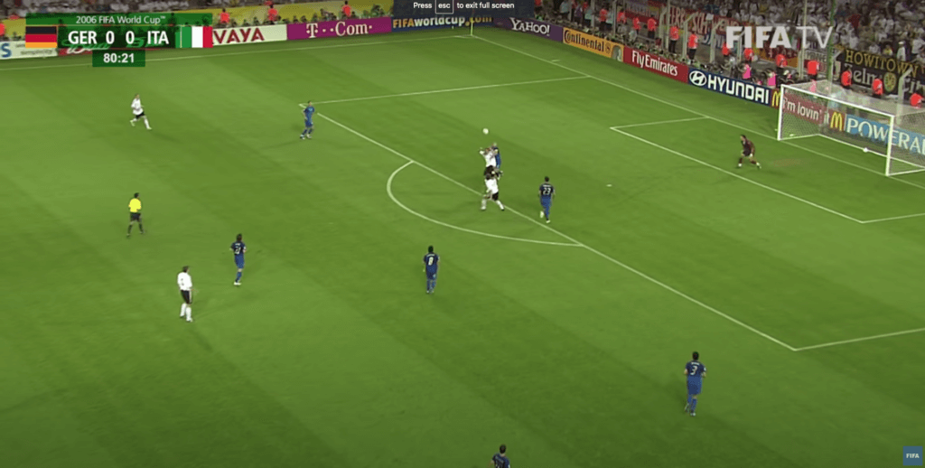 Bán kết World Cup 2006 - Italia vs Đức Màn trình diễn thượng thừa của Fabio Cannavaro 10