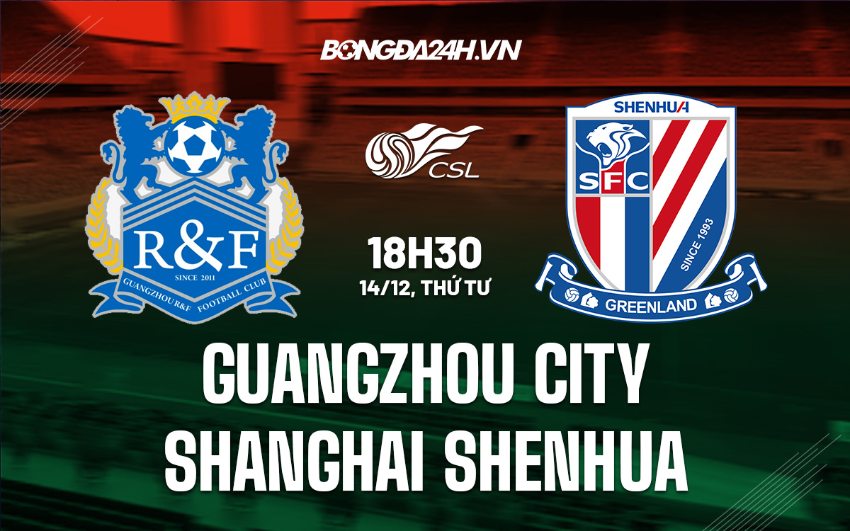 Guangzhou City vs Shanghai Shenhua