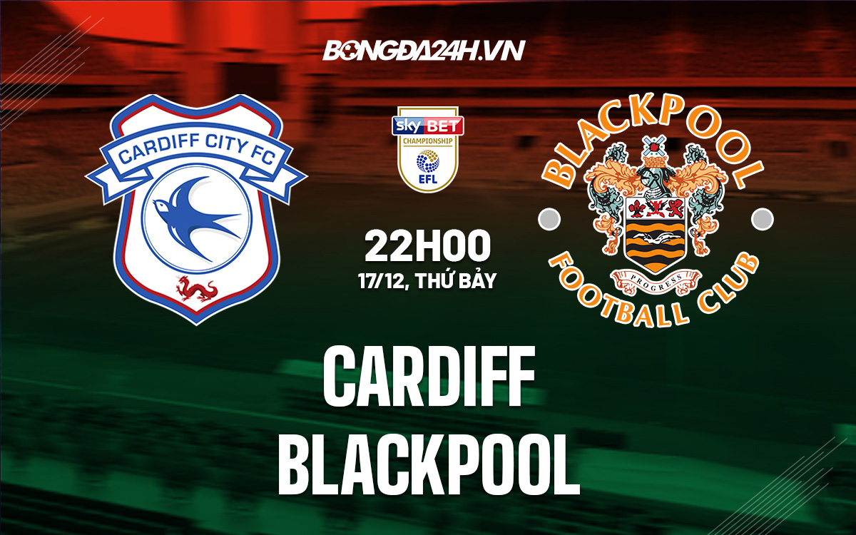 Cardiff vs Blackpool