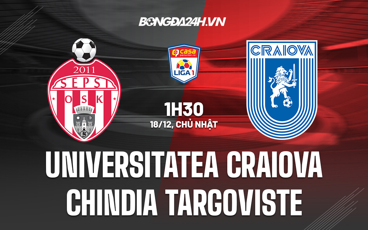 Universitatea Craiova vs Chindia Targoviste