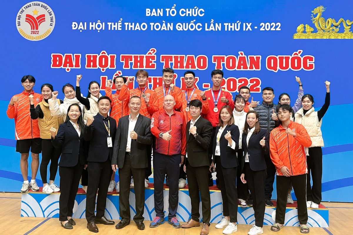 Vũ Thành An giành HCV kiếm chém cá nhân tại Đại hội thể thao toàn quốc 2022 Vu Thanh An gianh HCV kiem chem ca nhan tai dai hoi the thao toan quoc 2022