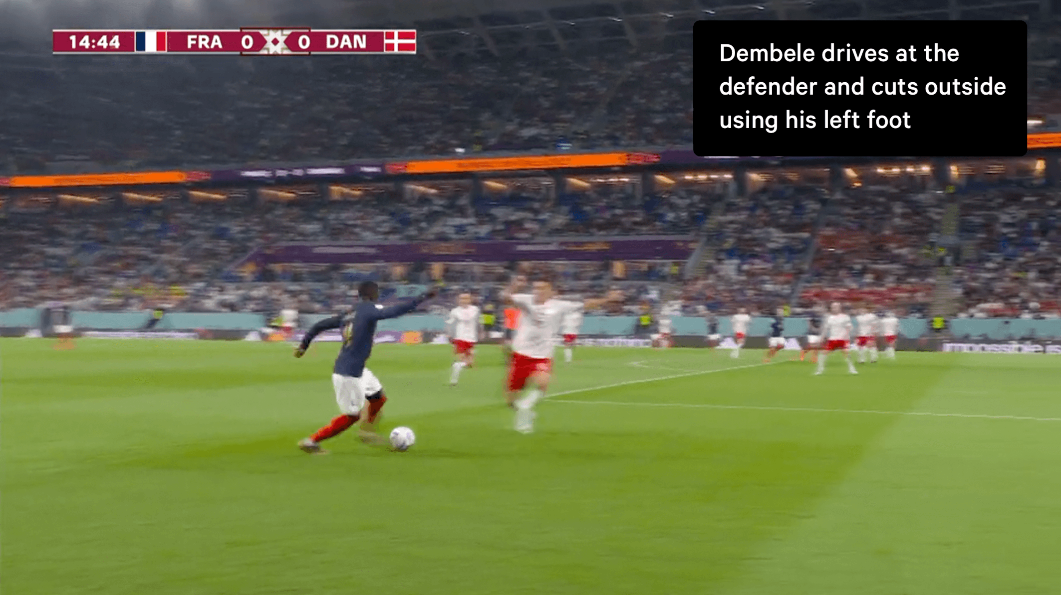 Một Ousmane Dembele cực đáng gờm ở World Cup 2022 2 Một Ousmane Dembele cực đáng gờm ở World Cup 2022 2