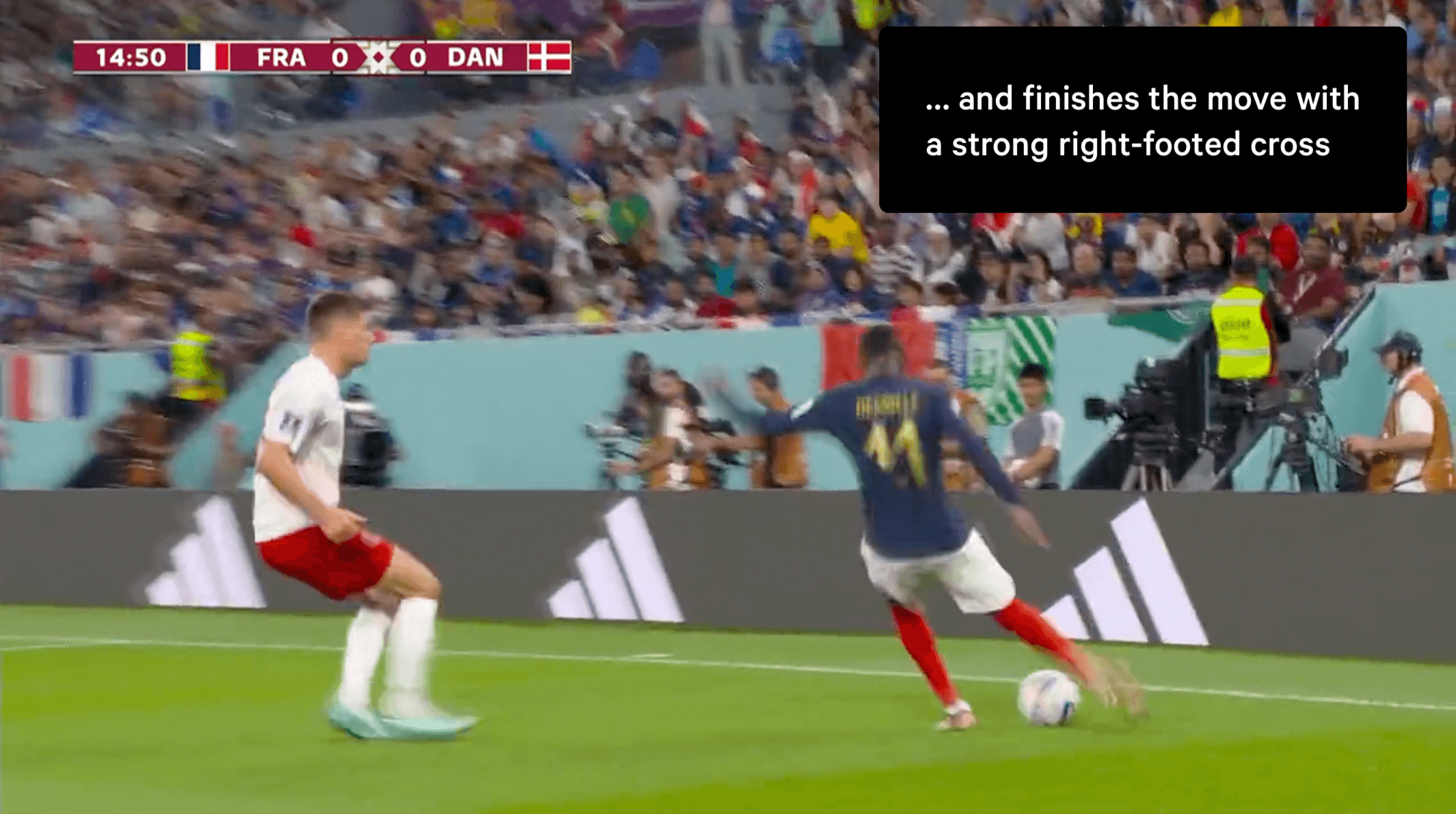 Một Ousmane Dembele cực đáng gờm ở World Cup 2022 5 Một Ousmane Dembele cực đáng gờm ở World Cup 2022 5