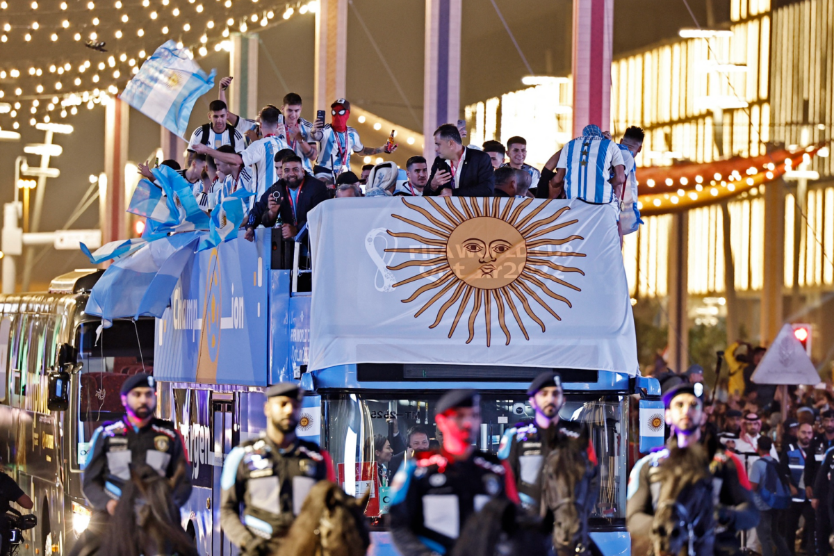 Argentina vo dich World Cup 18/12