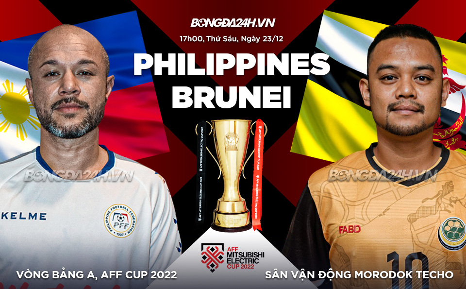 Nhận định - soi kèo Philippines vs Brunei AFF Cup hôm nay