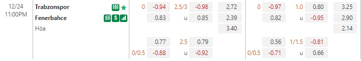 Nhận định, soi kèo Trabzonspor vs Fenerbahce 23h00 ngày 2412 (VĐQG Thổ Nhĩ Kỳ) 1