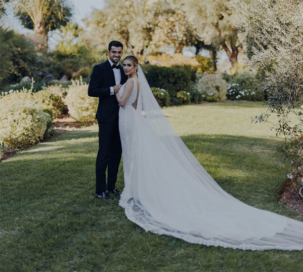 Con trai cả của Zinedine Zidane cưới vợ 1