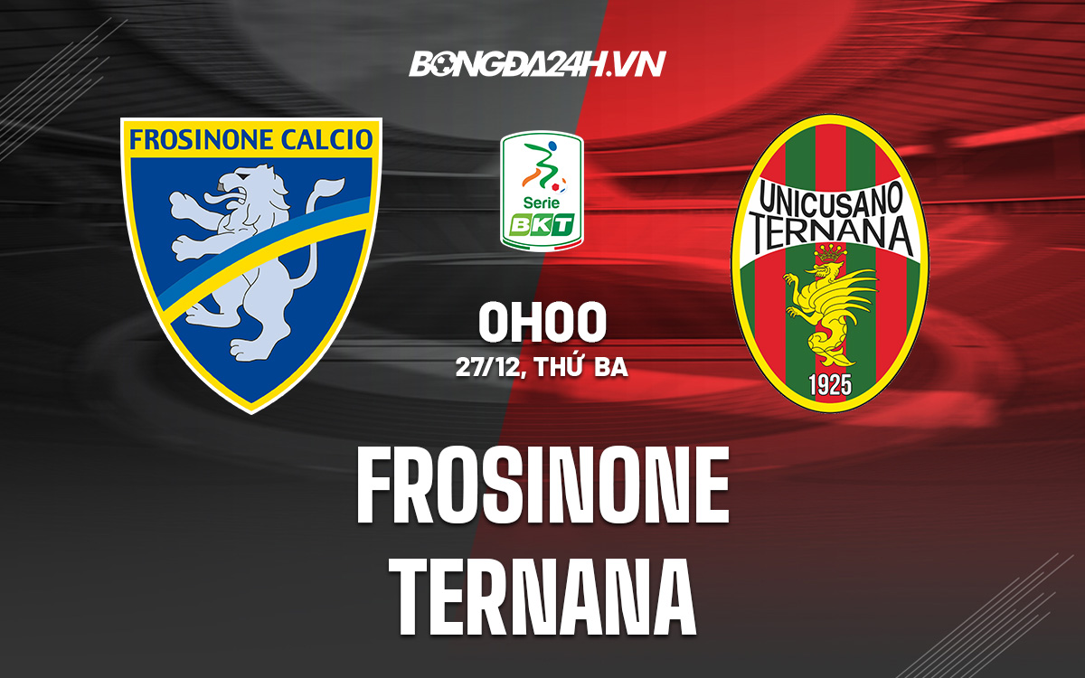 Frosinone vs Ternana