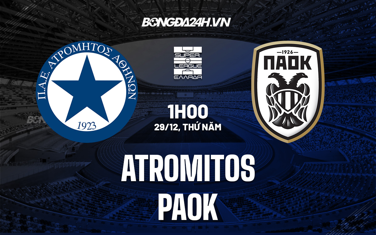 Atromitos vs PAOK