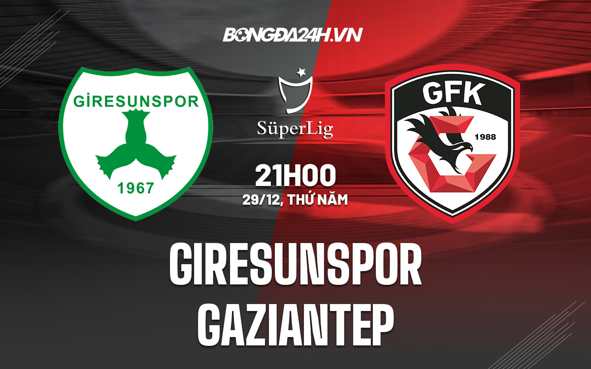 Giresunspor vs Gaziantep Giresunspor vs Gaziantep