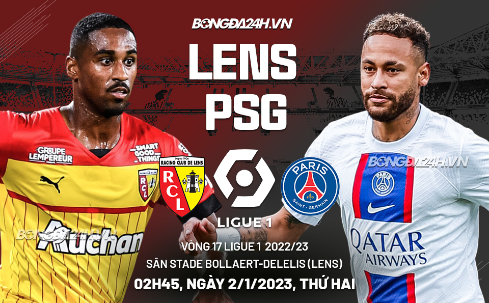 nhan dinh bong da soi keo Lens vs PSG vdqg phap hom nay