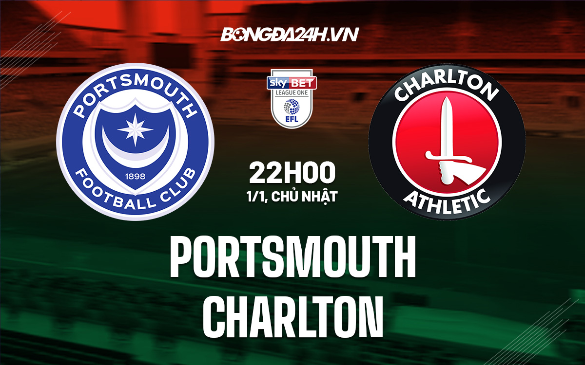 Portsmouth vs Charlton