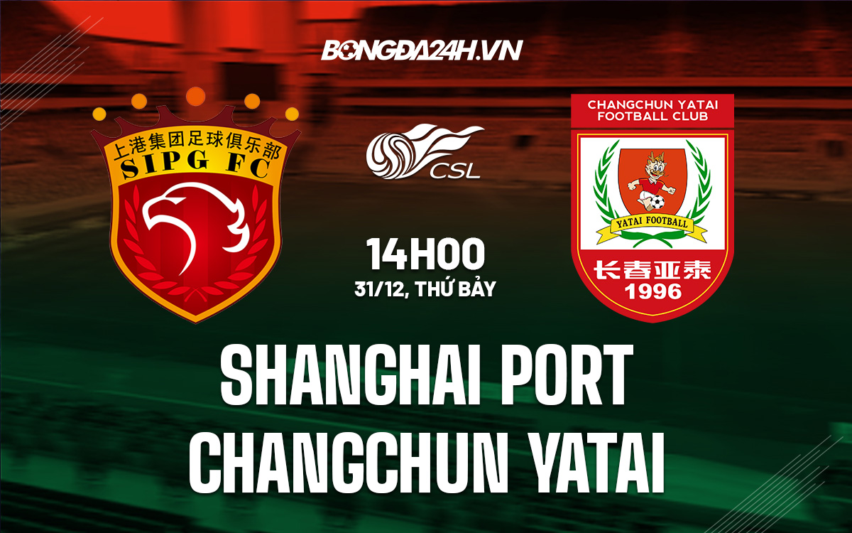 Shanghai Port vs Changchun Yatai