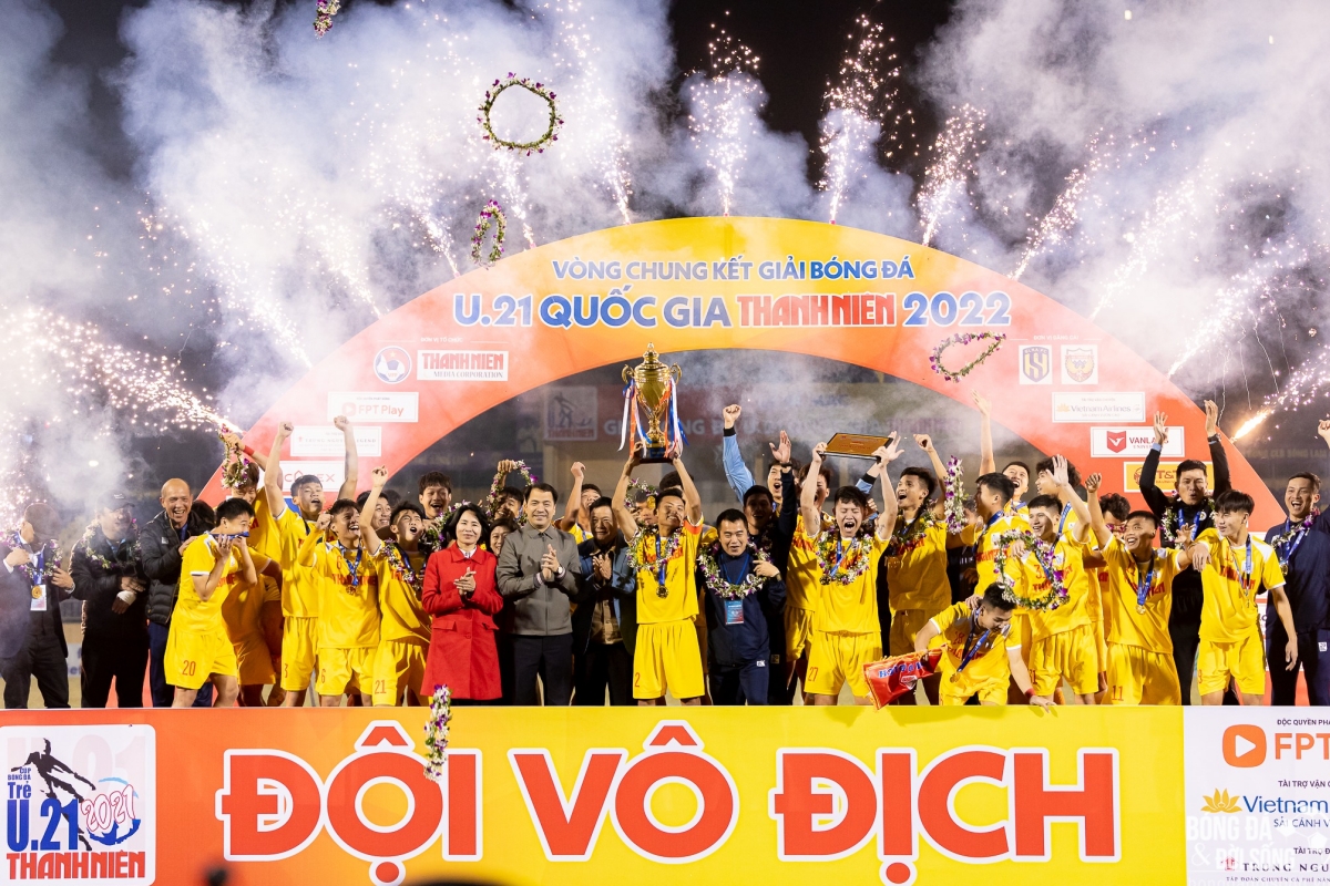 U21 Hà Nội vô địch U21 Quốc gia 2022 U21 Ha Noi vo dich U21 Quoc gia 2022