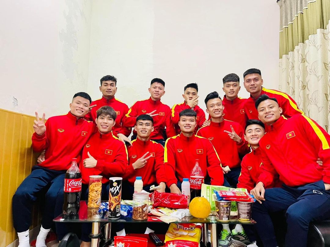 ĐT U23 Việt Nam ăn Tết xa nhà ĐT U23 Việt Nam ăn Tết xa nhà
