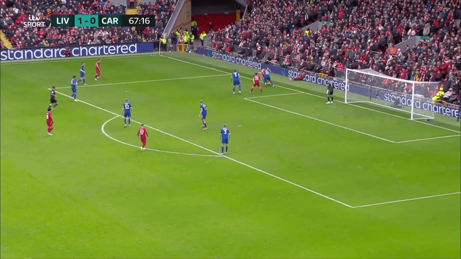 Thấy gì từ màn trình diễn của Luis Diaz trước Cardiff City?