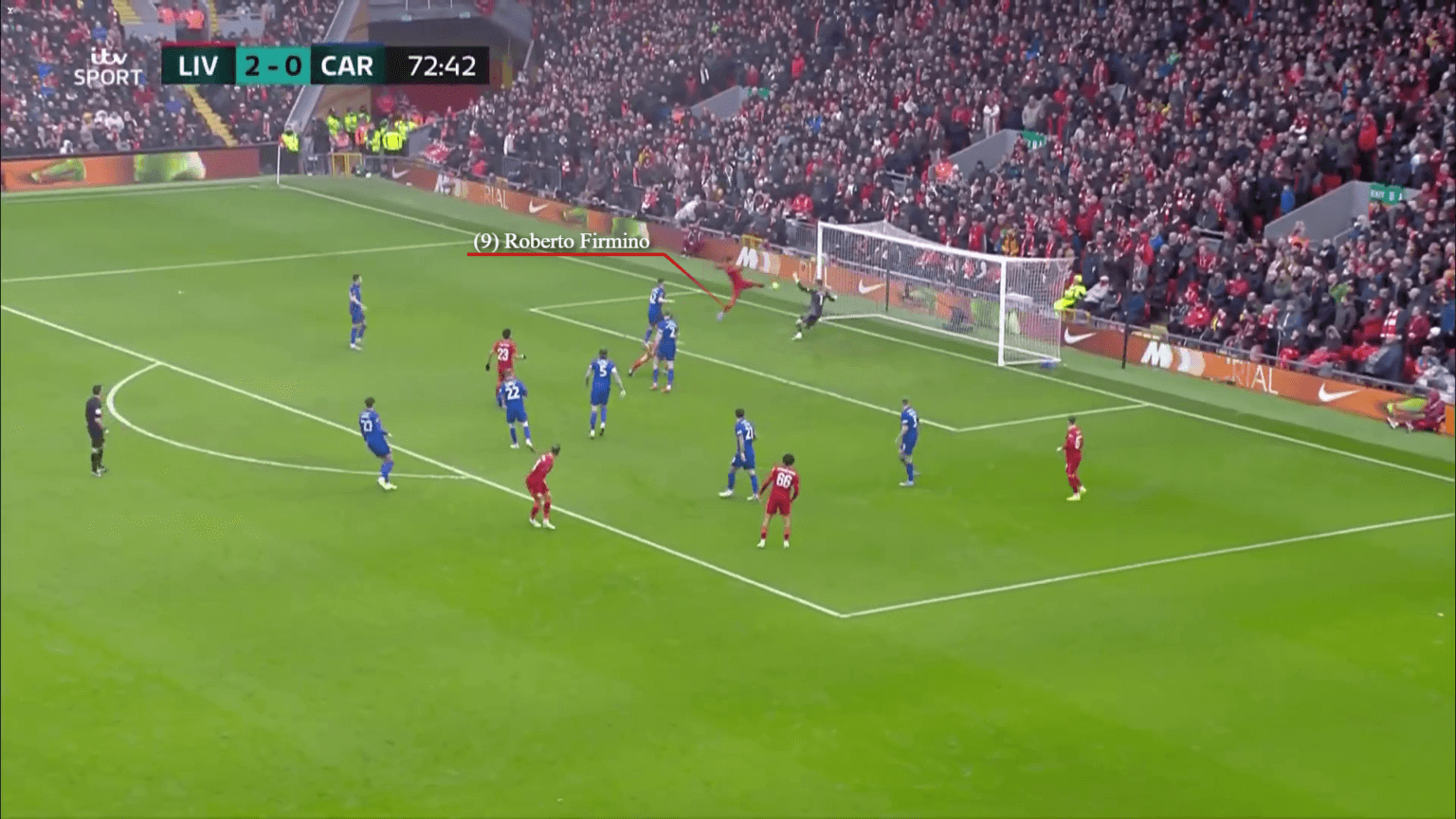 Thấy gì từ màn trình diễn của Luis Diaz trước Cardiff City?