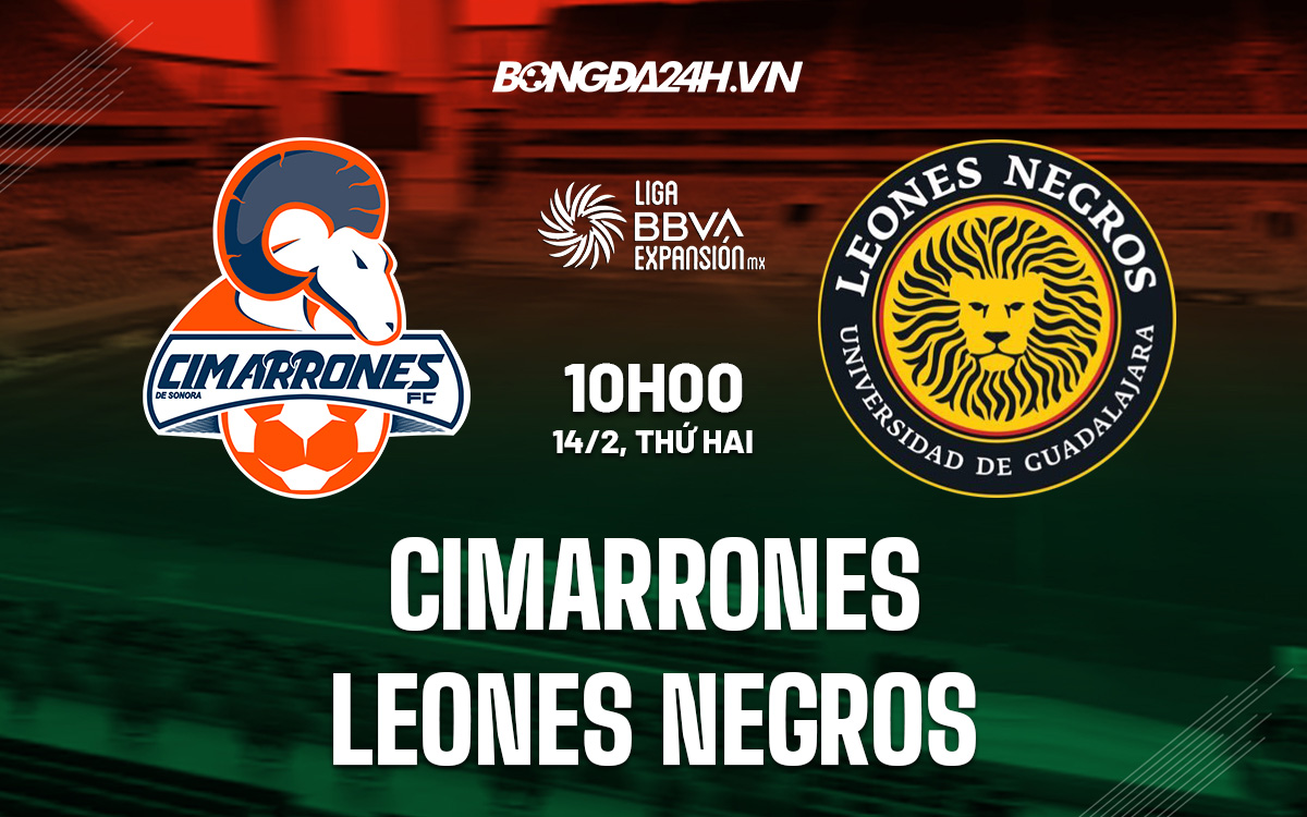 Soi kèo Cimarrones vs Leones Negros Hạng 2 Mexico 2021/22