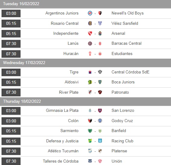 Lanus vs Barracas Central, Huracan vs Estudiantes