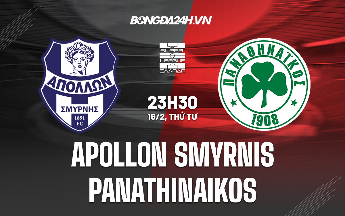 Soi kèo Apollon Smyrnis vs Panathinaikos