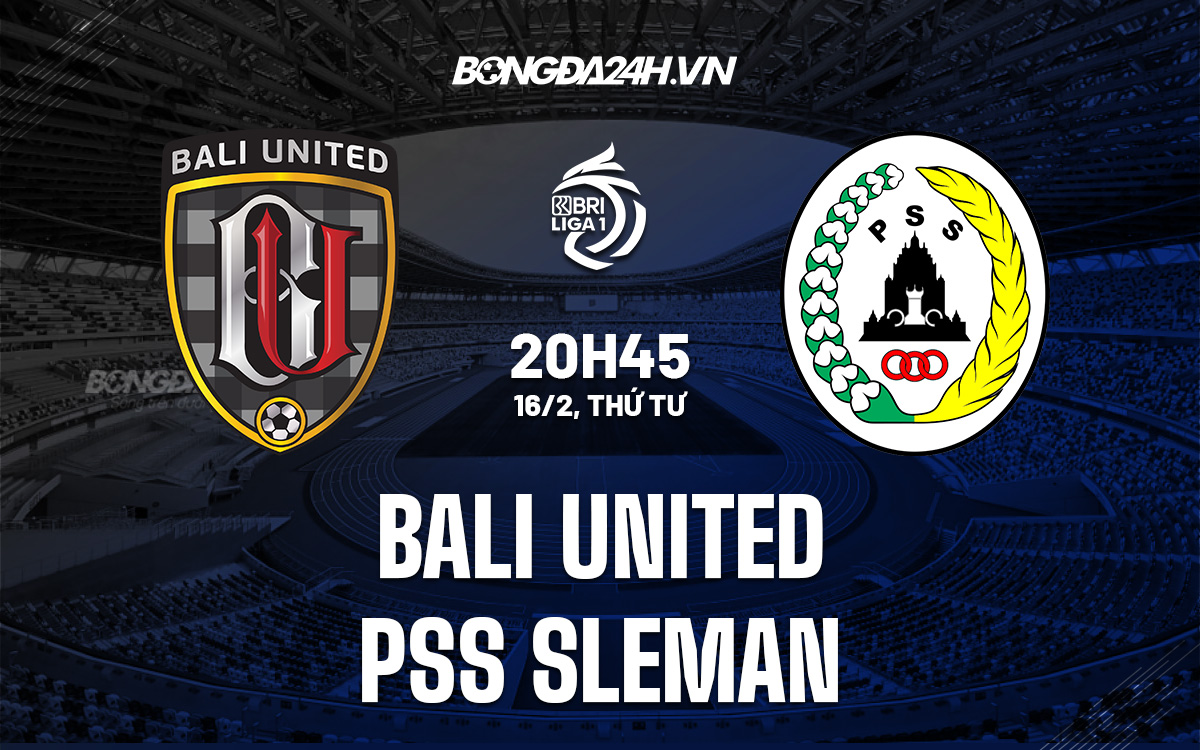 Bali United vs PSS Sleman