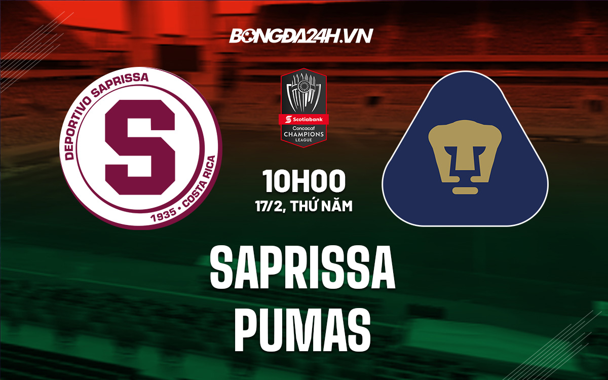 Saprissa vs Pumas