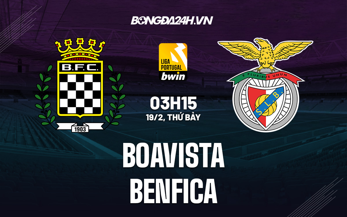 soi kèo Boavista vs Benfica