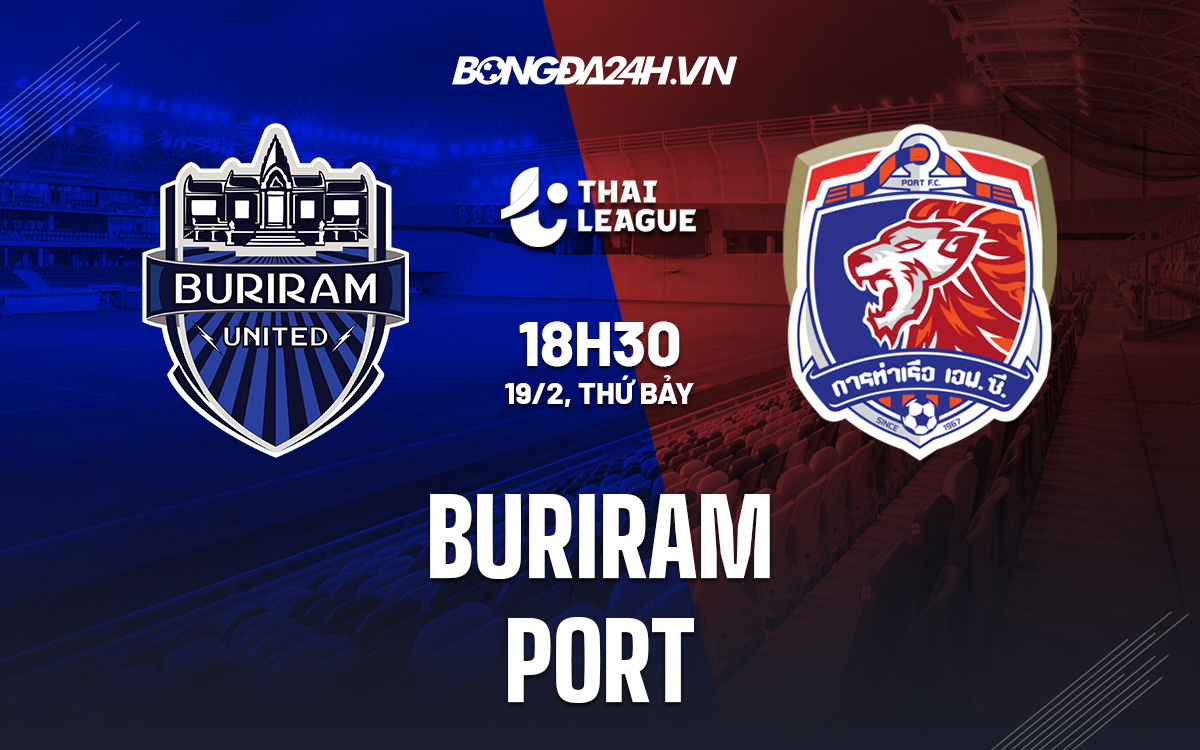 soi kèo Buriram vs Port