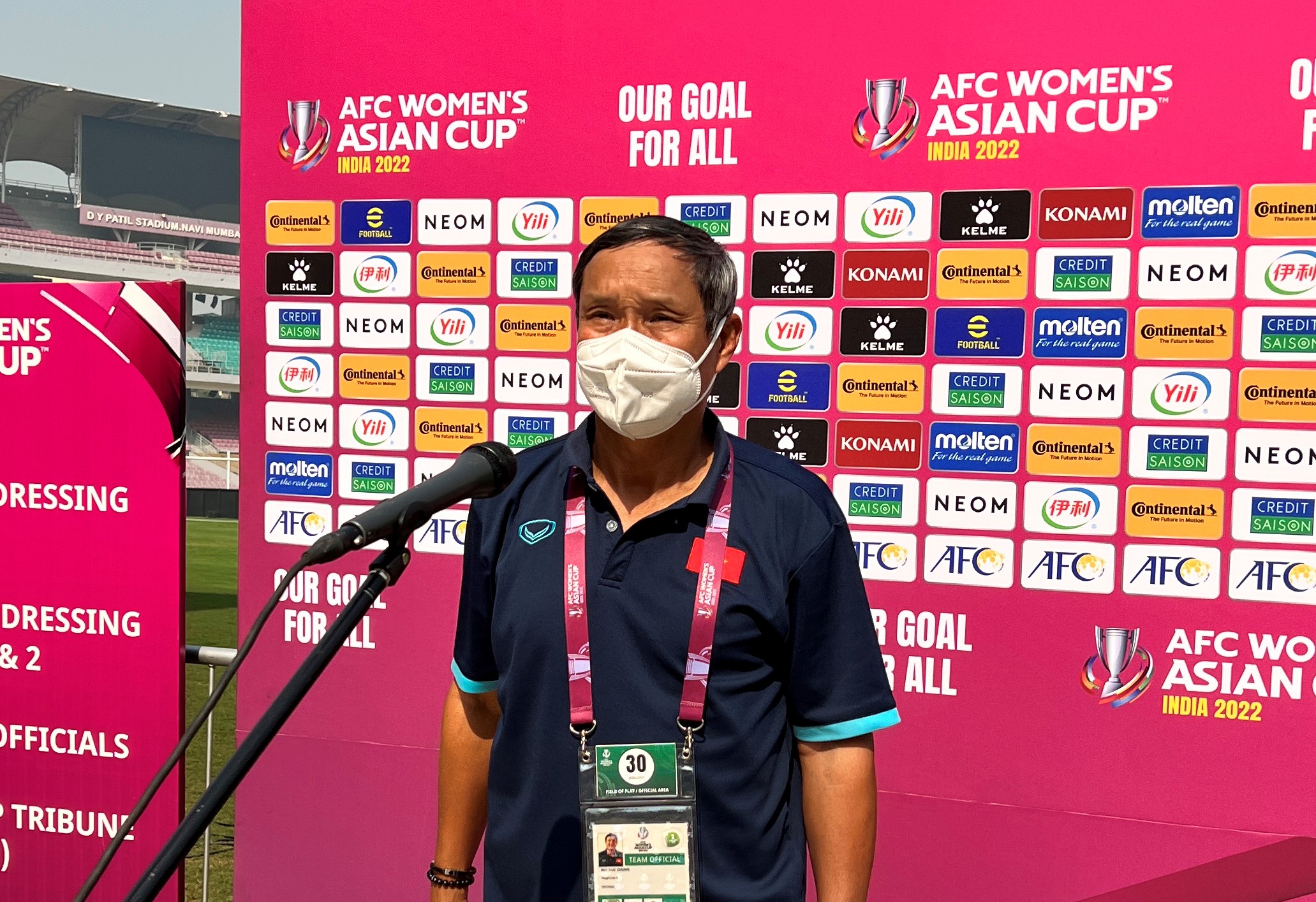 HLV Mai Đức Chung. Ảnh: VFF. HLV Mai Đức Chung. Ảnh: VFF.