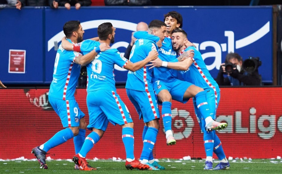 Atletico thắng to chờ đón MU hình ảnh Atletico thắng to chờ đón MU hình ảnh