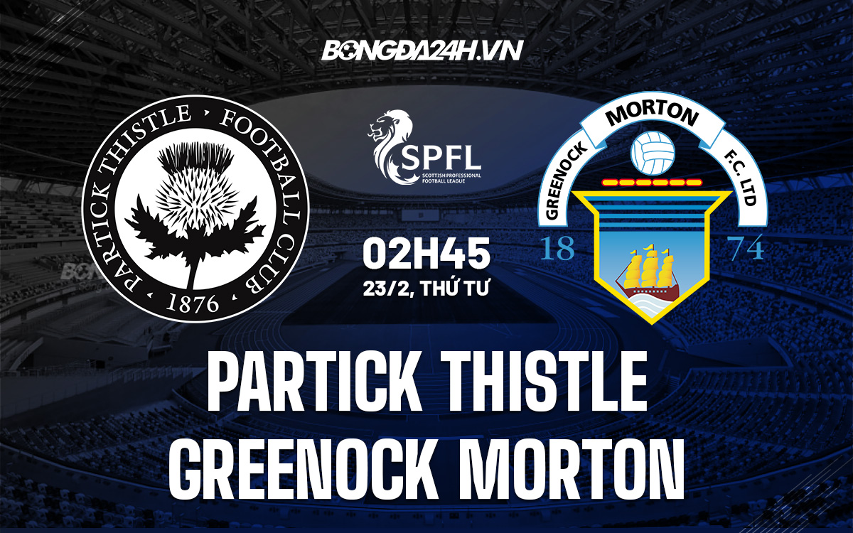 soi kèo Partick Thistle vs Greenock Morton