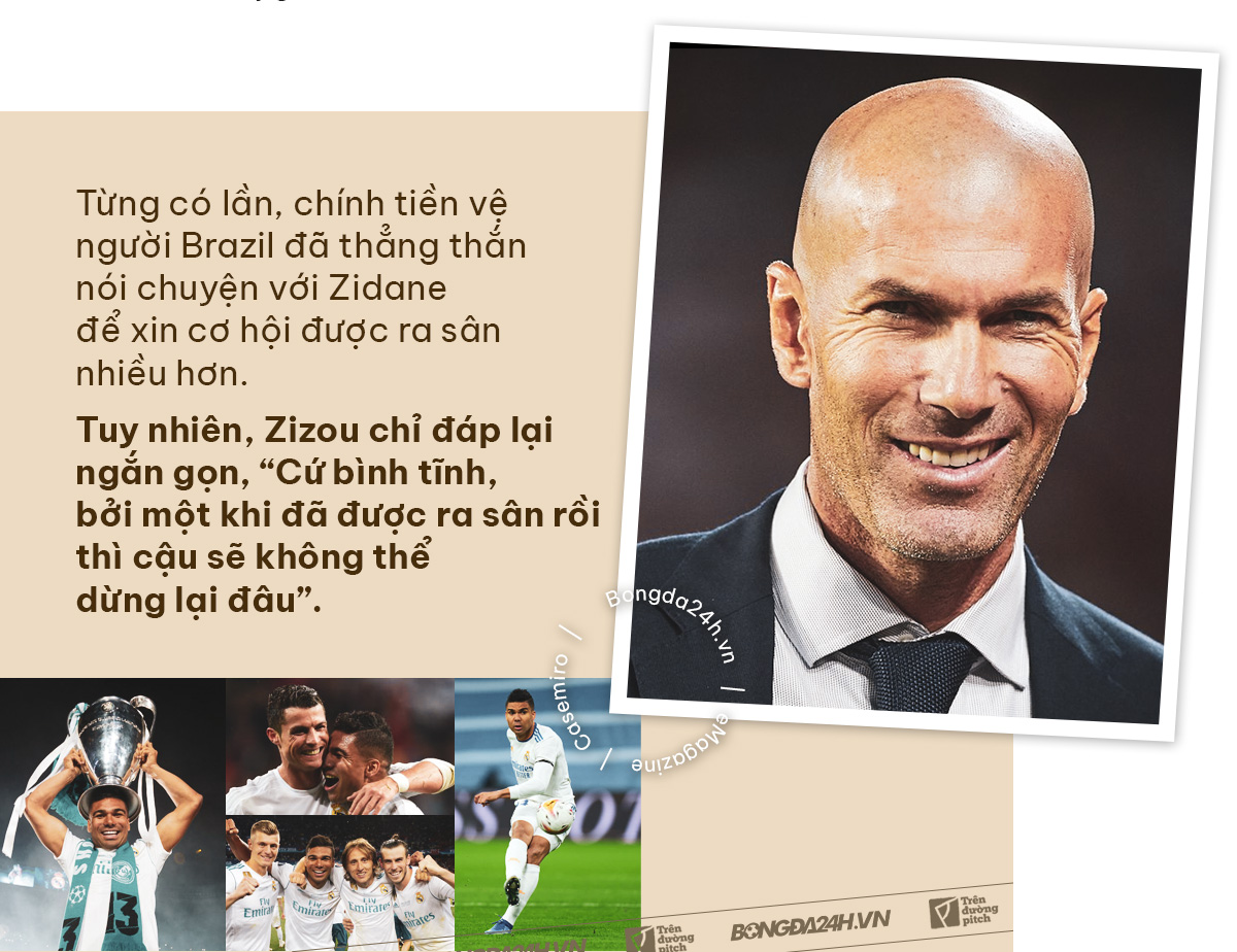 Casemiro: Cần gì phải trở thành Ronaldo?