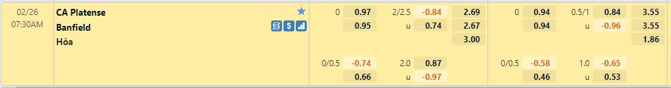 Platense vs Banfield