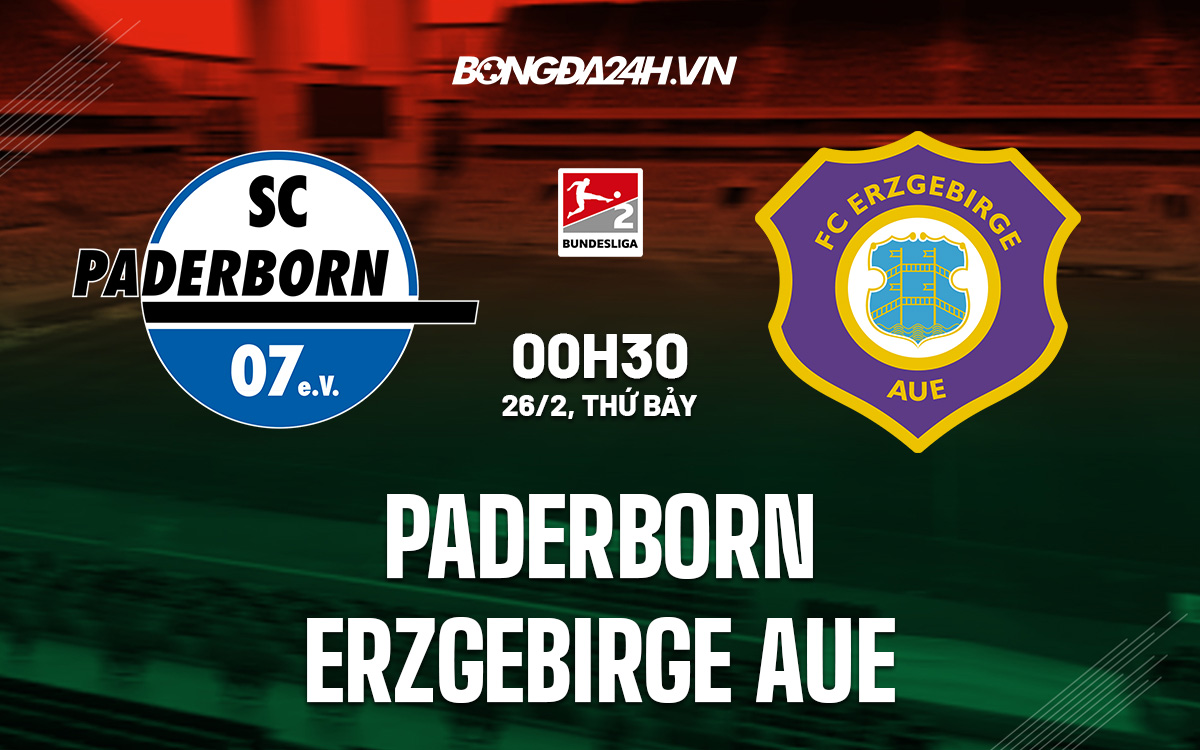 Paderborn vs Erzgebirge Aue