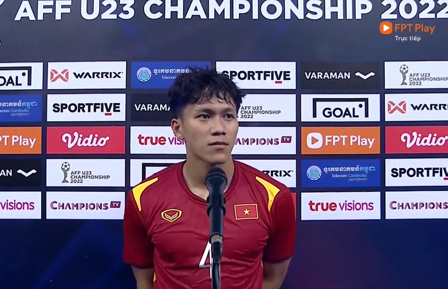 Trần Bảo Toàn chia sẻ sau trận