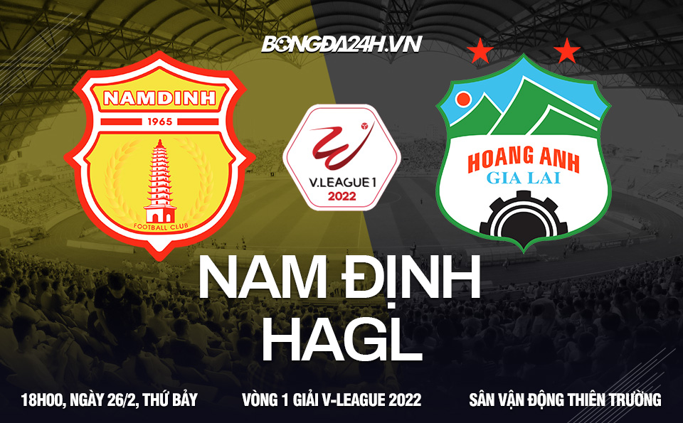 Nam Định vs HAGL Nam Định vs HAGL