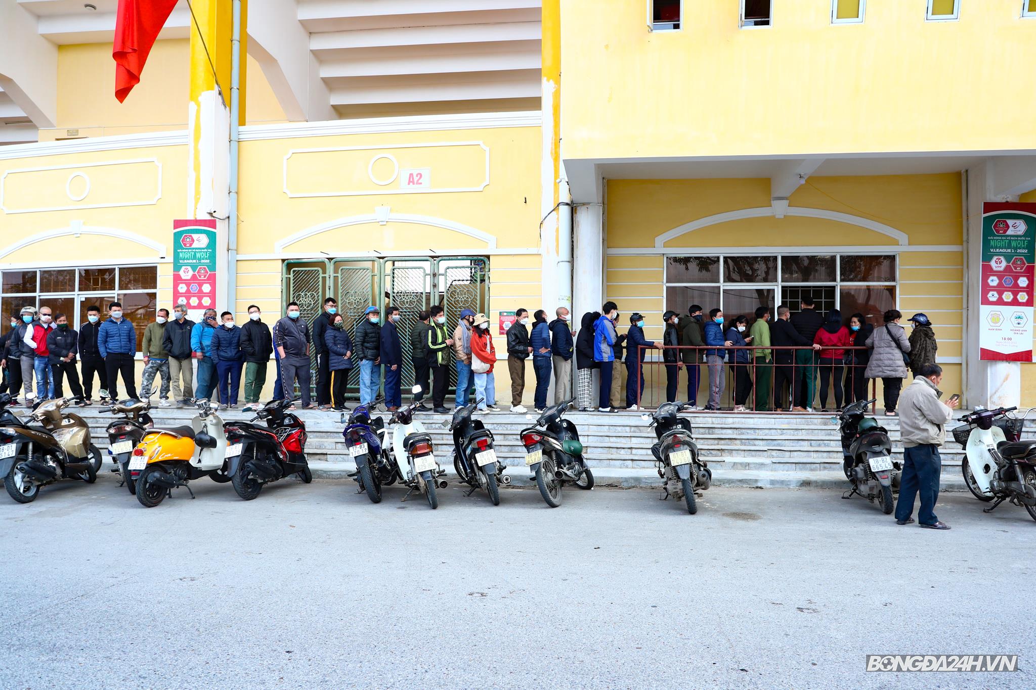 CĐV Nam Định SVĐ Thiên Trường