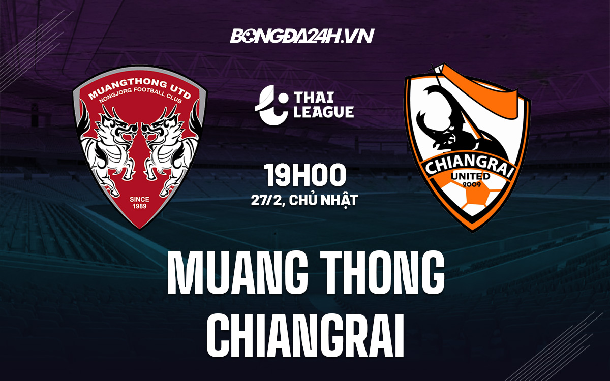 Muang Thong vs Chiangrai