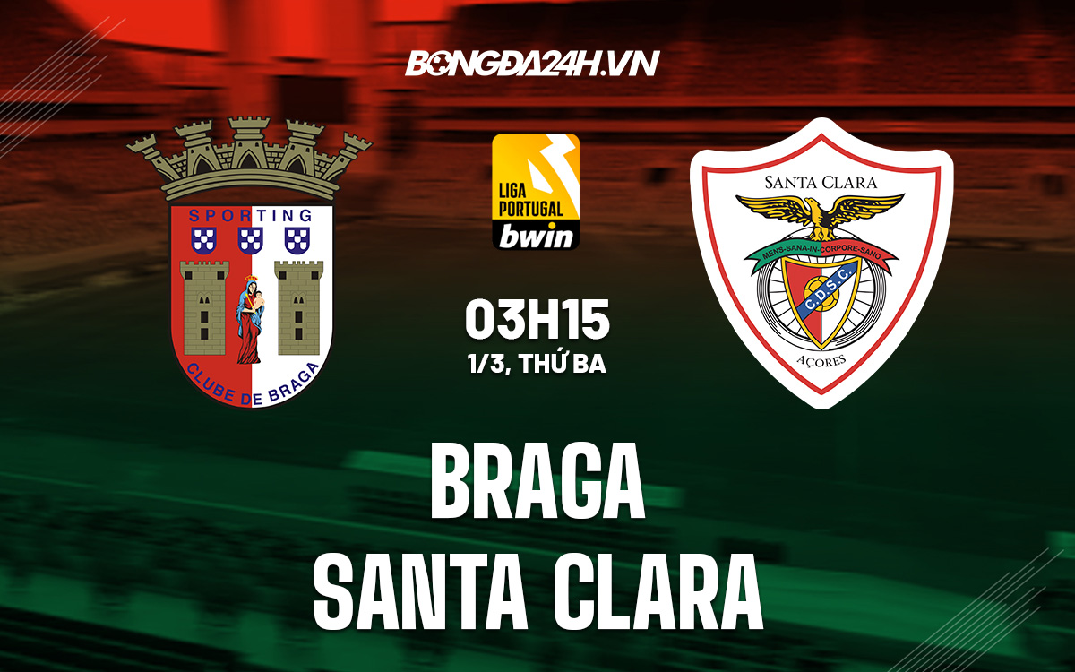 Braga vs Santa Clara