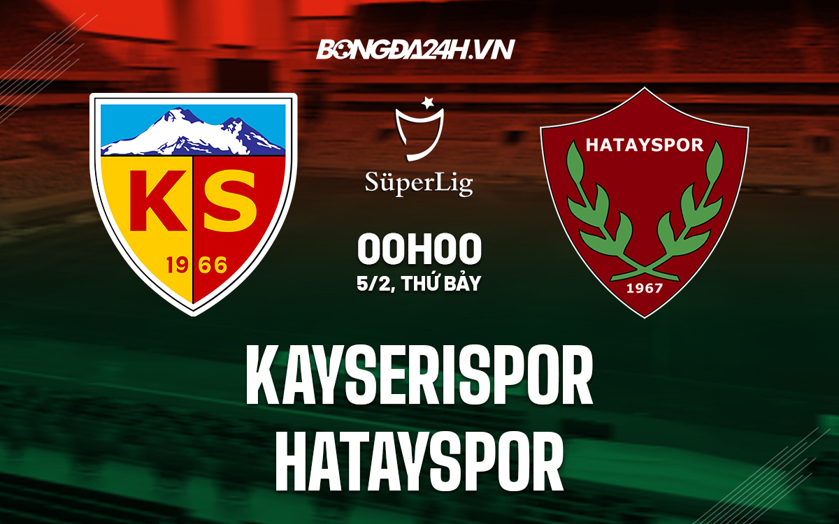 Kayserispor vs Hatayspor